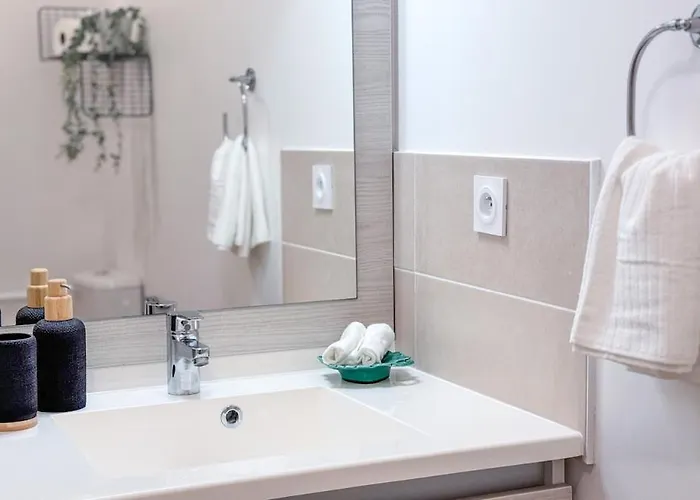 شقة Recent Avec Terrasse Airbus Aeroport كولومييه